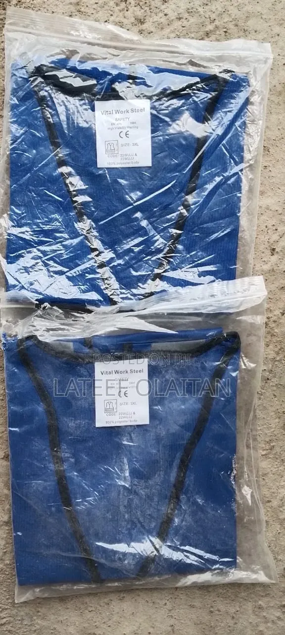 Safety Jacket Blue