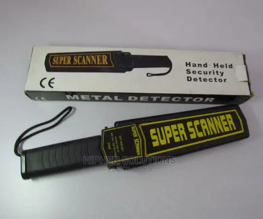 Hand Held Metal Detector Wand For Private Buildings Airports Bus Station