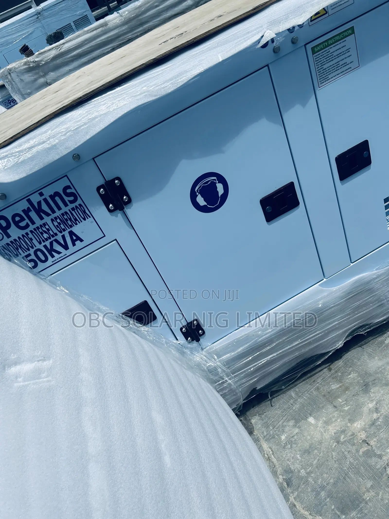. 50kva Perkins Soundproof Powerhouse – Reliable Every Time