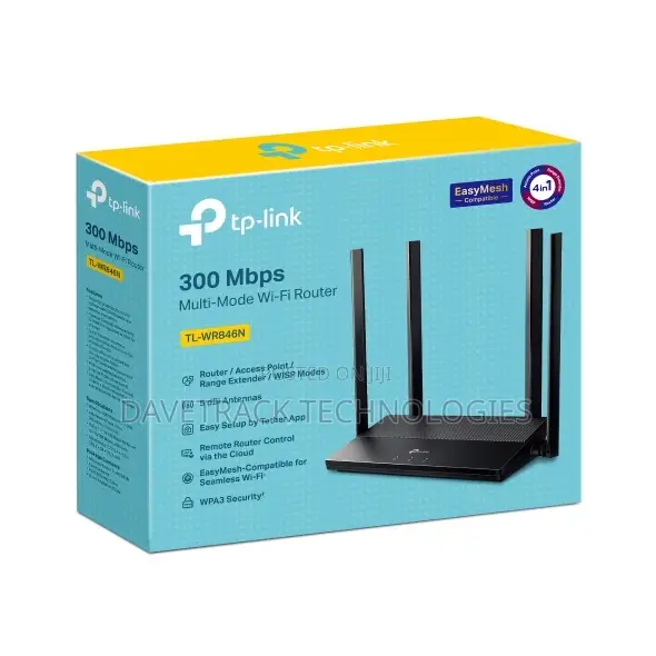 Tplink Tl-Wr846n 300 MBPS Multi-Mode Wi-Fi Router