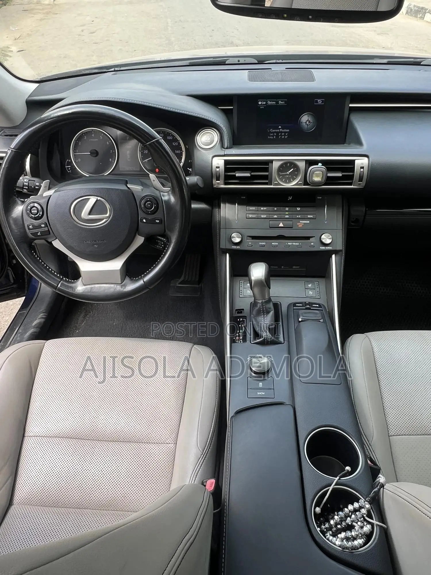 Lexus IS 250 4WD 2015 Blue
