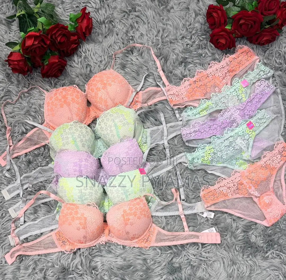 Pinky Victoria Secret Bra Pant Set