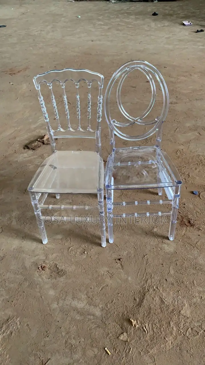 Brand New Transparent Chiavari Chairs