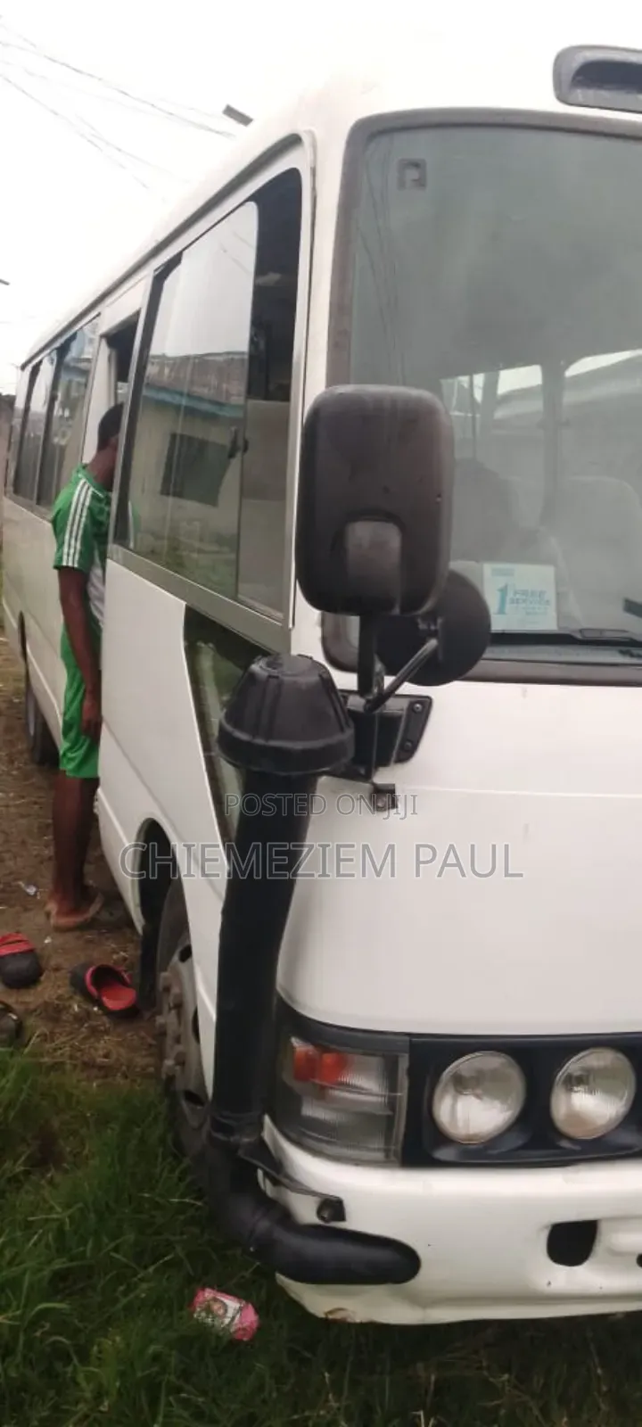 Comfortable Coaster Bus ( Diesel Engine) for Rent