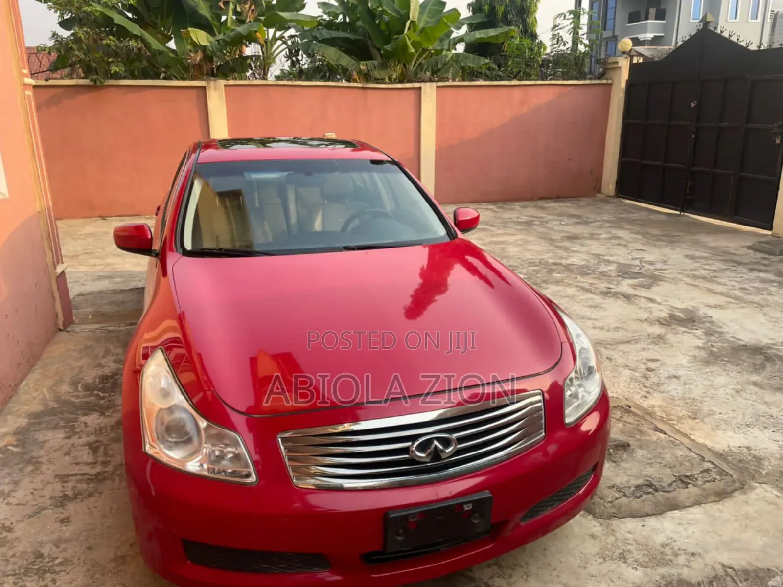 Infiniti G 2009 Red