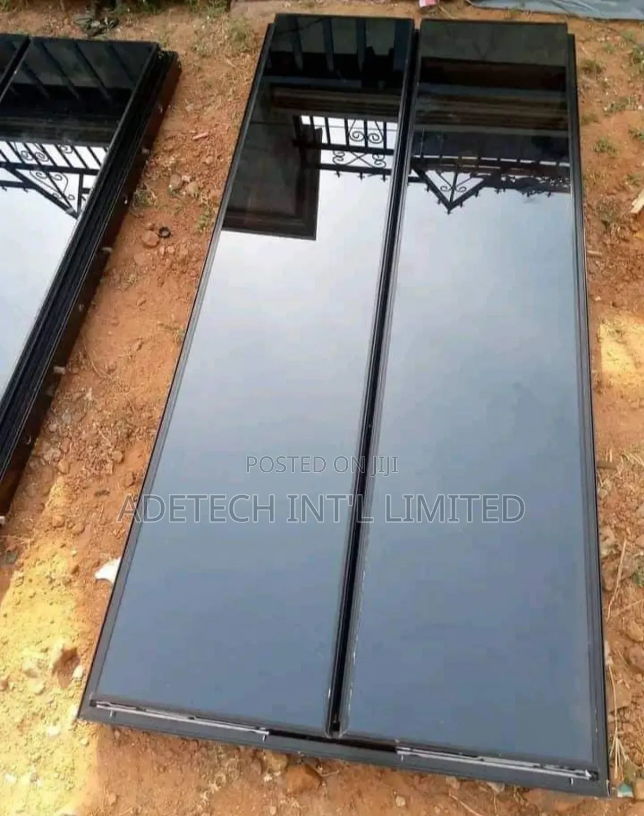 Aluminium Frameless Window With Net and Burglary