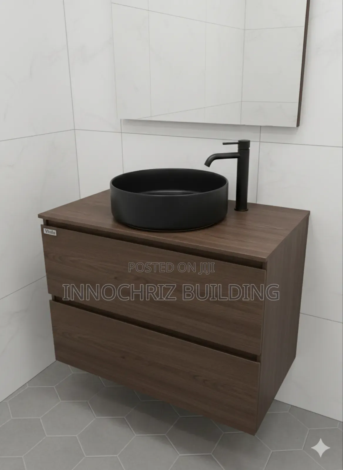 Black Round Counter Top Basin (Mjl-B36)