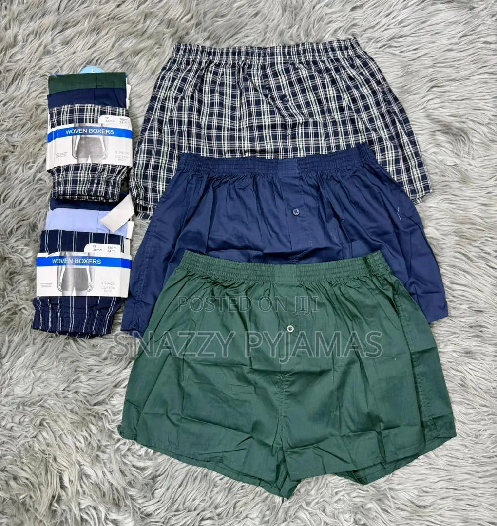 Woven Cotton Boxers