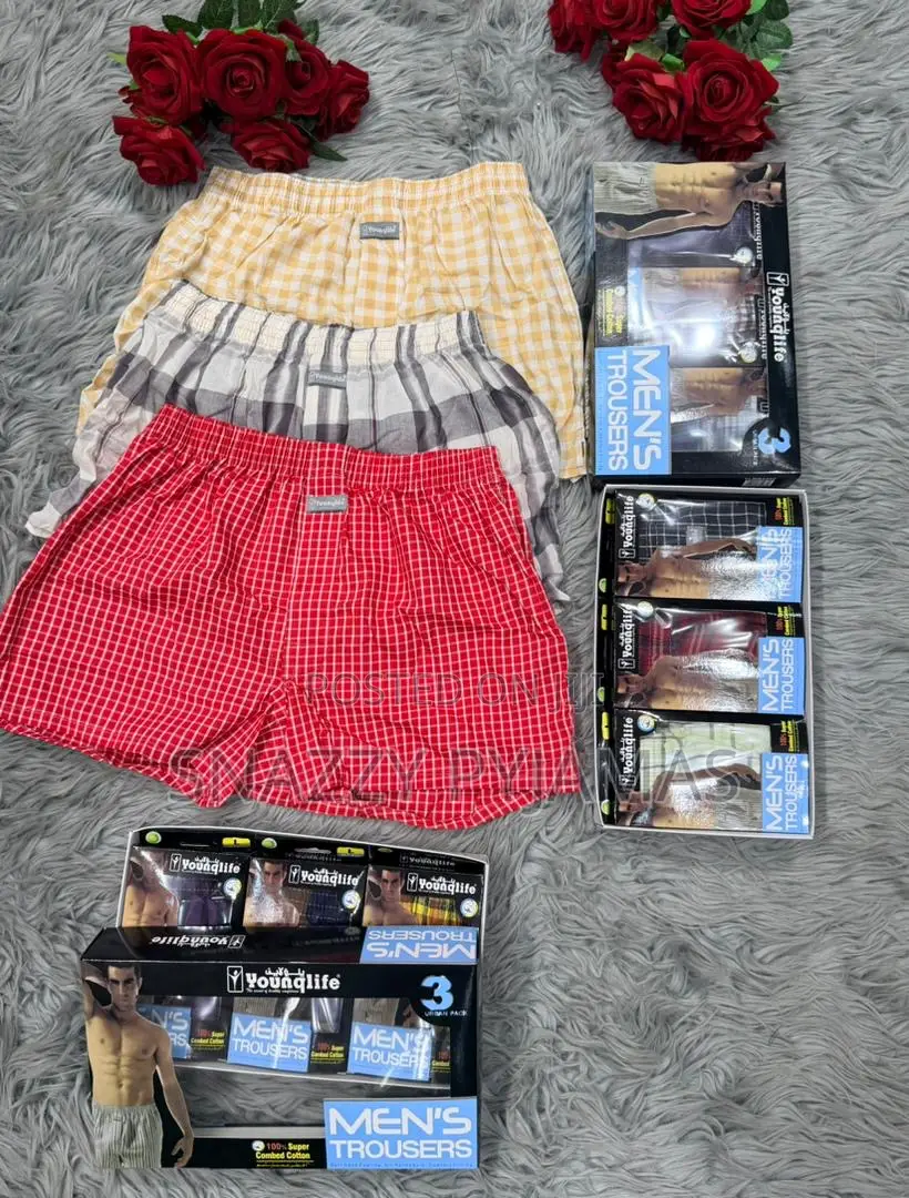 Woven Cotton Boxers