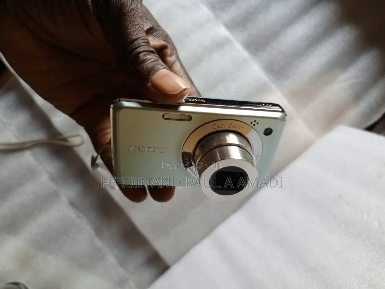 Sony Digital Photo Video Camera for Vintage Passport Snapping