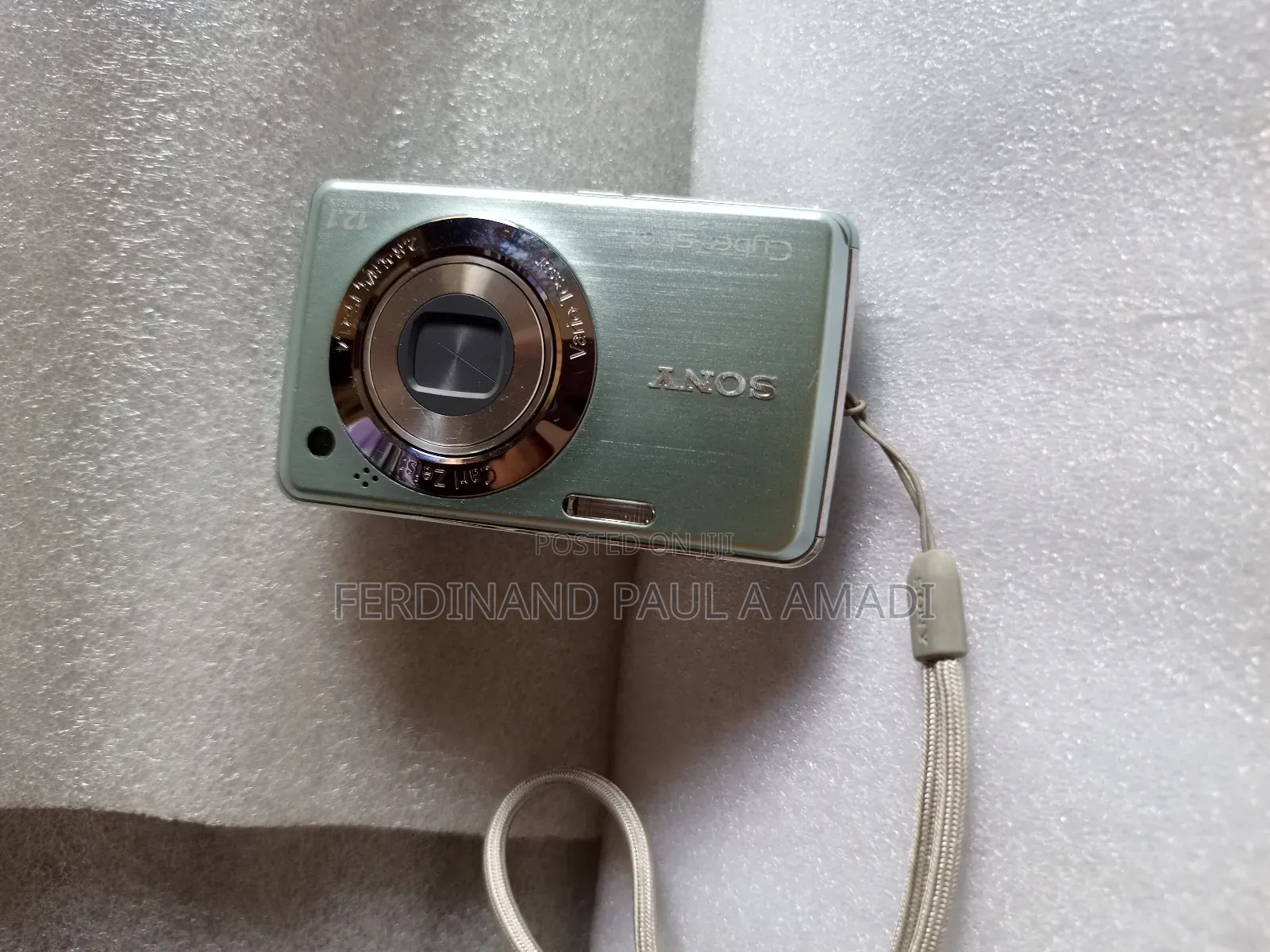 Sony Digital Photo Video Camera for Vintage Passport Snapping