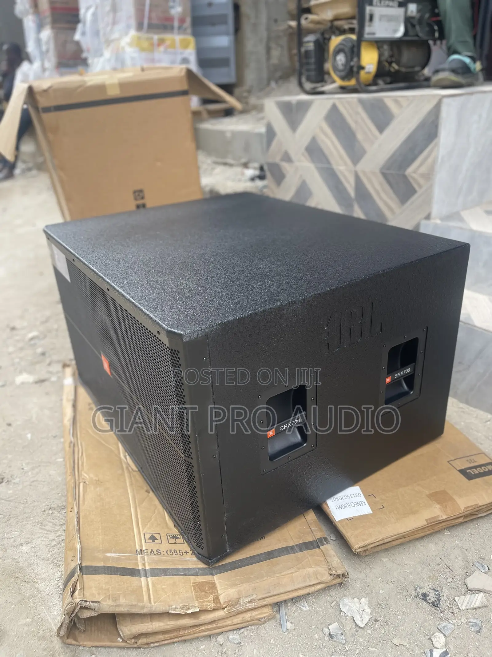 Srx728 JBL Double Subwoofer