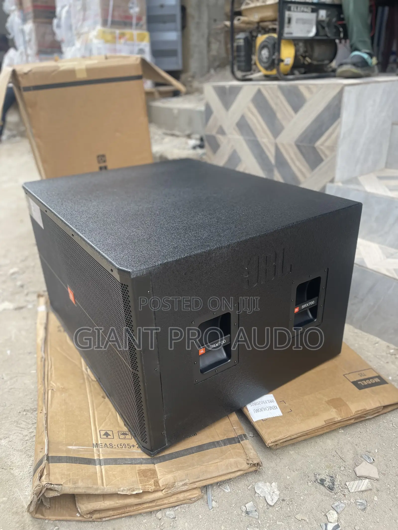 Srx728 JBL Double Subwoofer