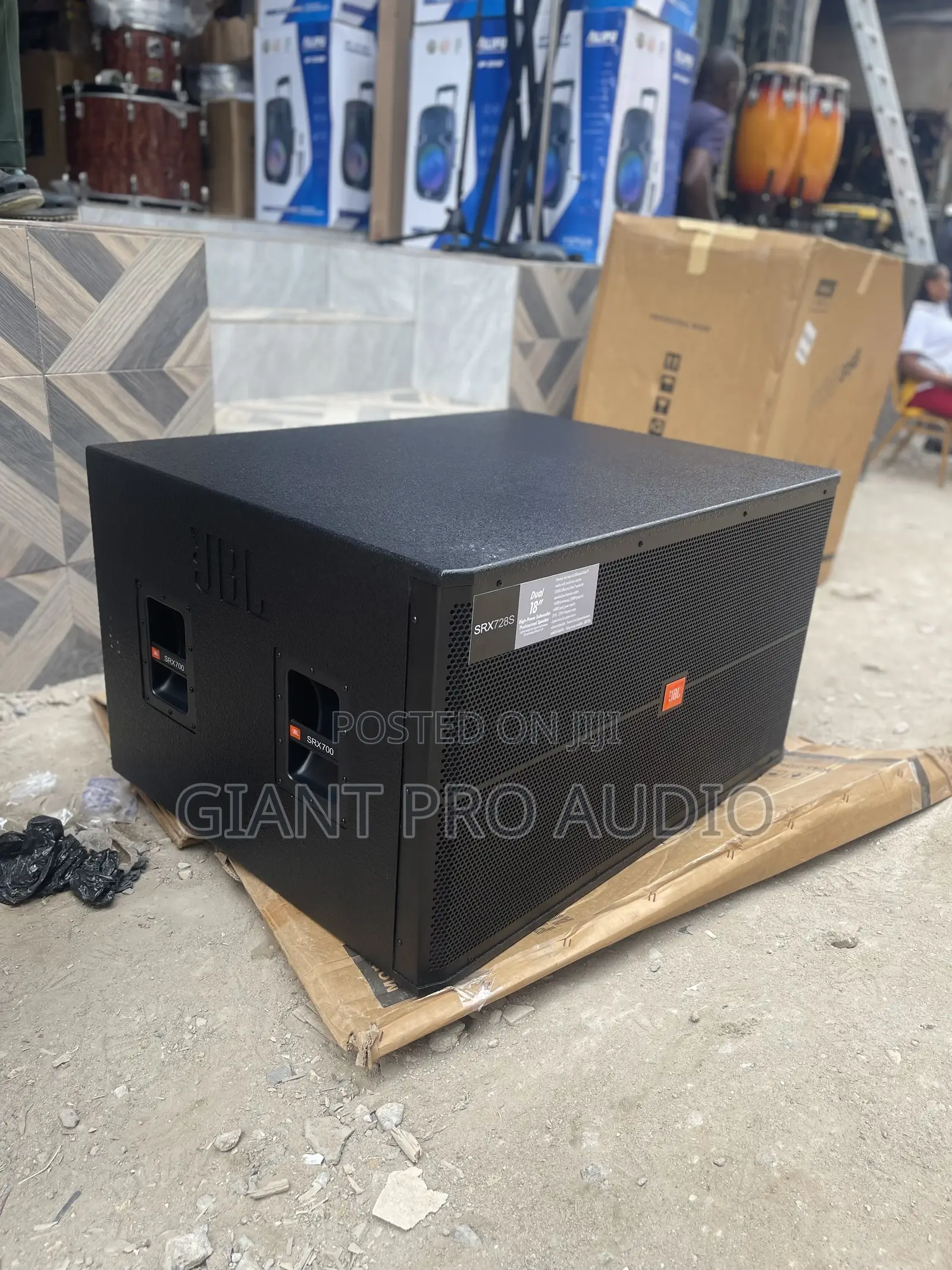 Srx728 JBL Double Subwoofer