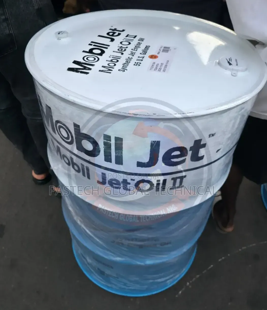 55 U.S. Gallons Of Mobil Jet Oil Ii.