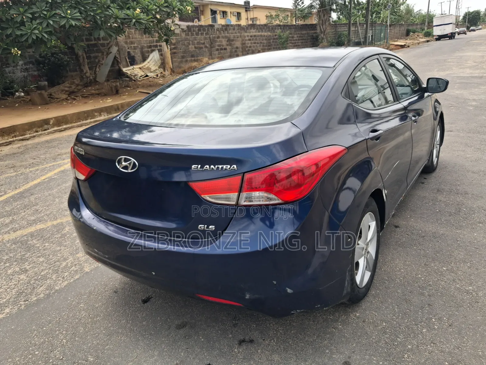 Hyundai Elantra 2012 Blue
