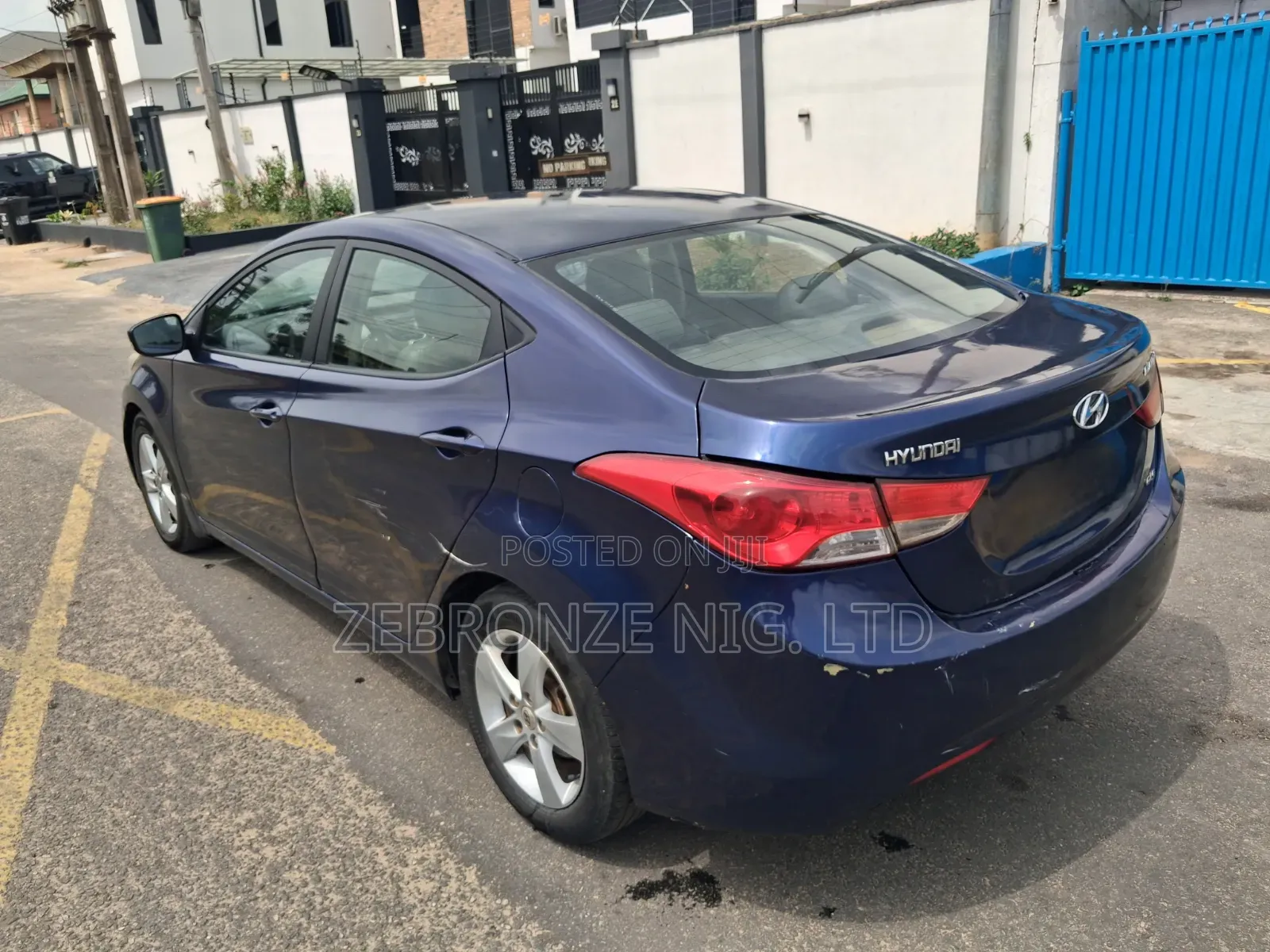 Hyundai Elantra 2012 Blue
