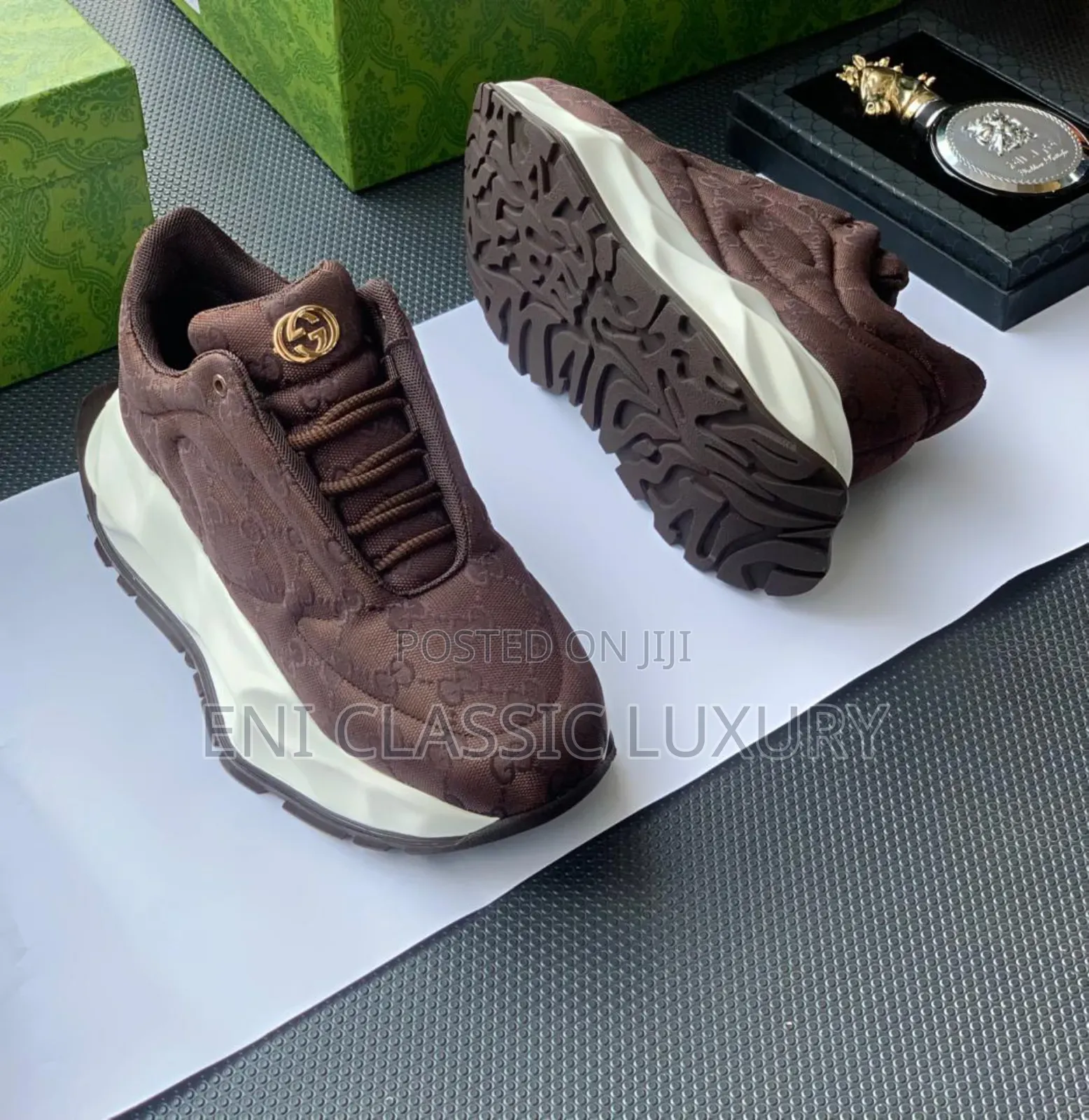 Gucci Luxury Men's Sneakers Best Quality Well Banded Package
