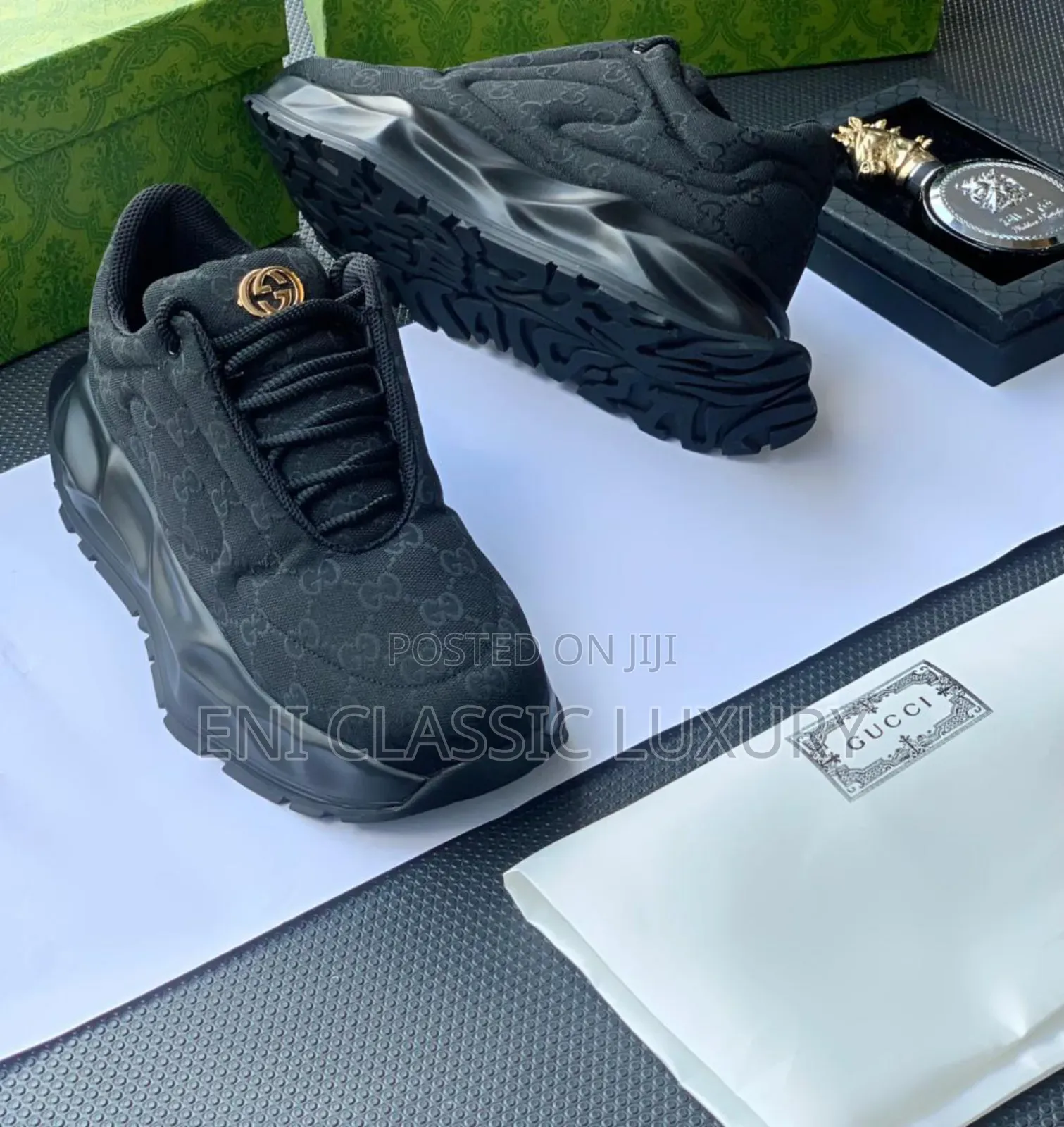 Gucci Luxury Men's Sneakers Best Quality Well Banded Package