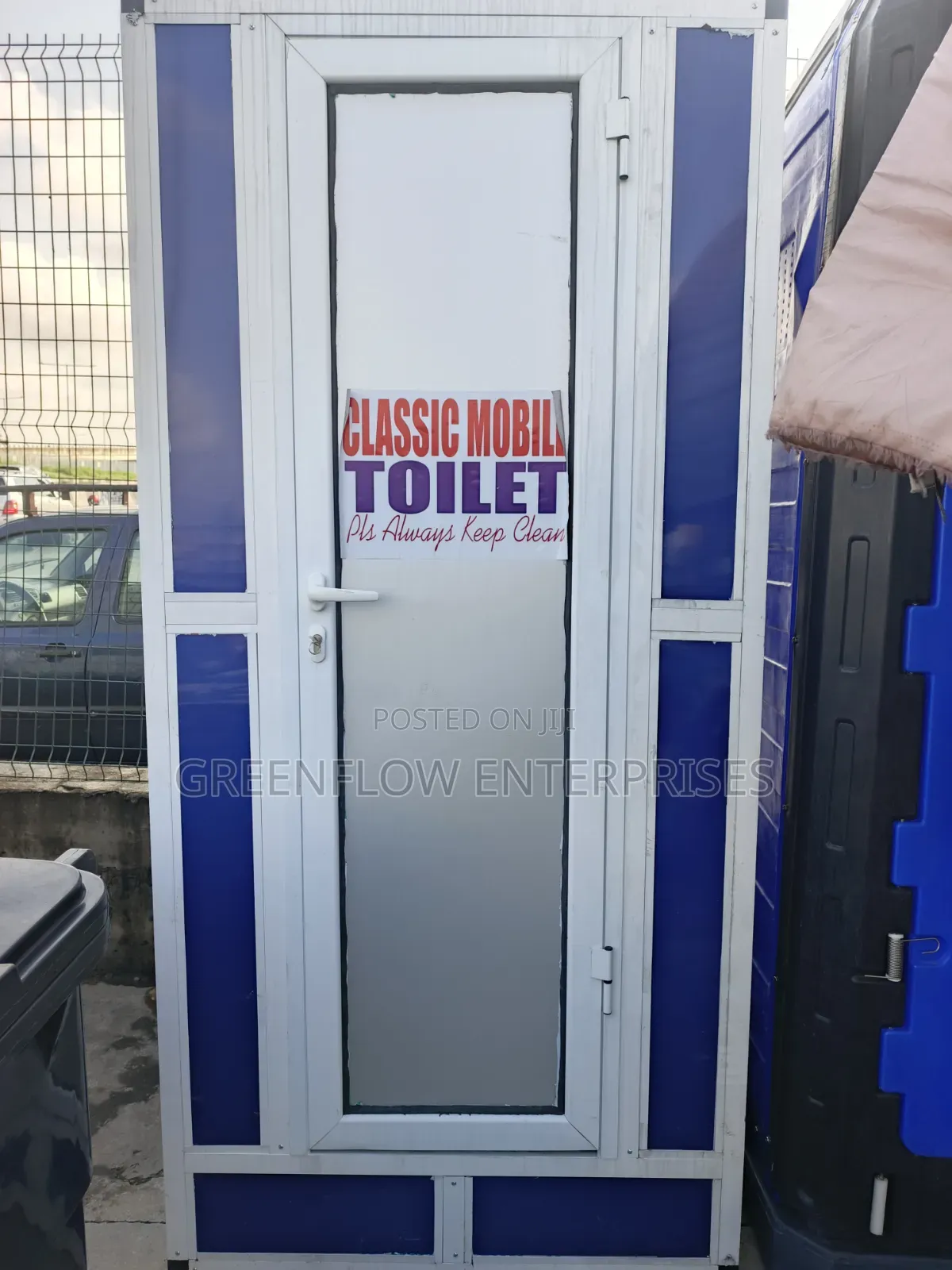 Mobile Toilet (Strong Aluminum)