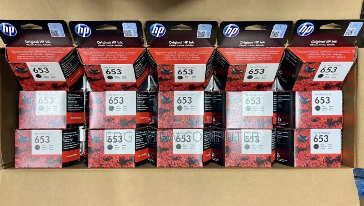Hp 653 Black Original Ink Advantage Cartridge