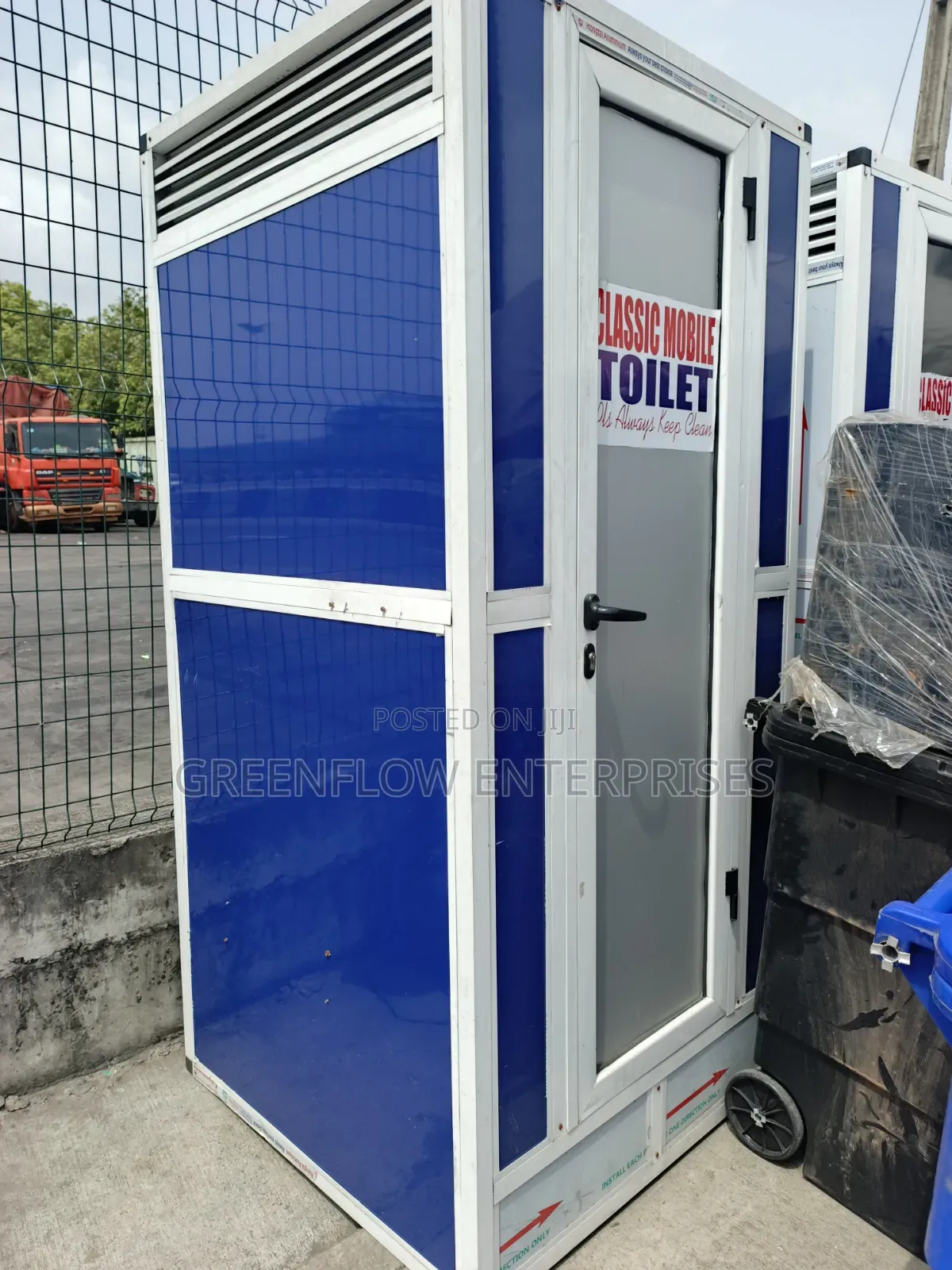 Mobile Toilet (Strong Aluminum)