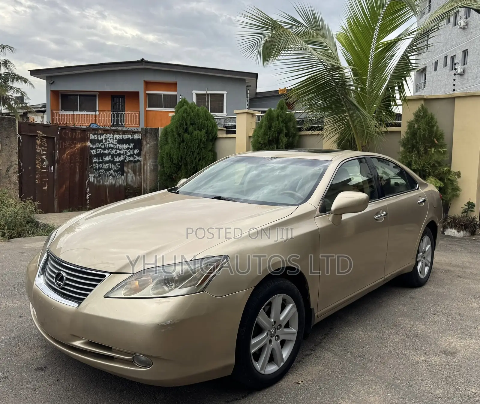 Lexus ES 350 2009 Gold