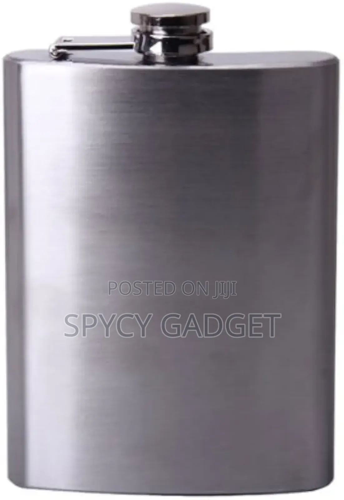 8oz Stainless Steel Liquor Hip Flask Screw Cap