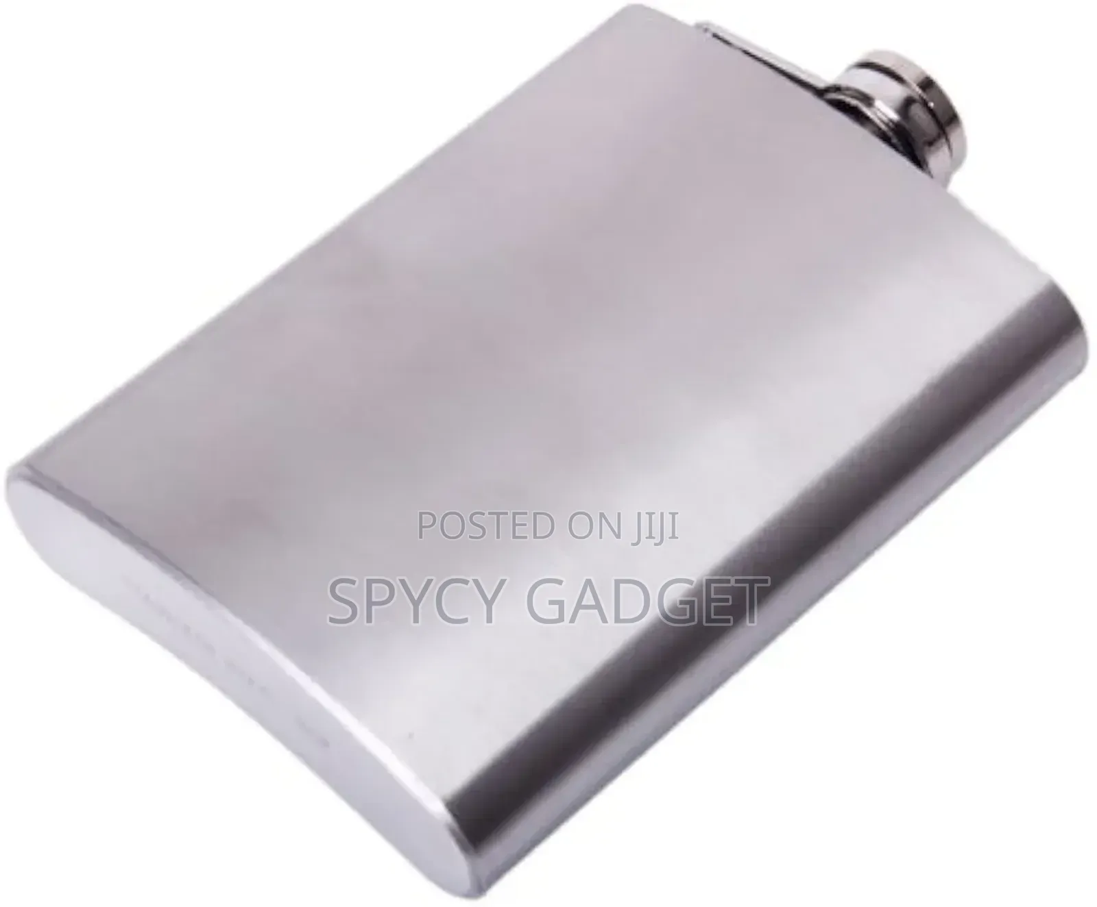 8oz Stainless Steel Liquor Hip Flask Screw Cap