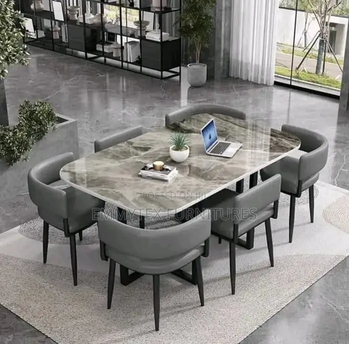 Executive Dinning Table by 6 Chairs