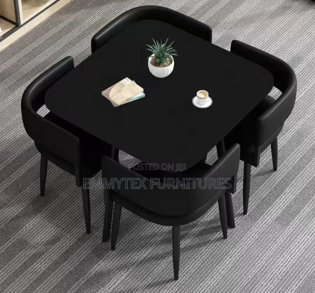 Portable Dining Table by 4 Chairs
