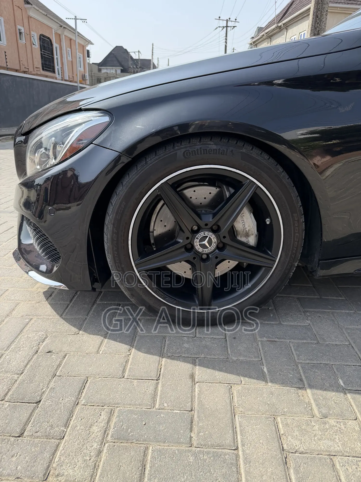 Mercedes-Benz C400 4Matic AWD Sedan (3.0L V6 7A) 2015 Black