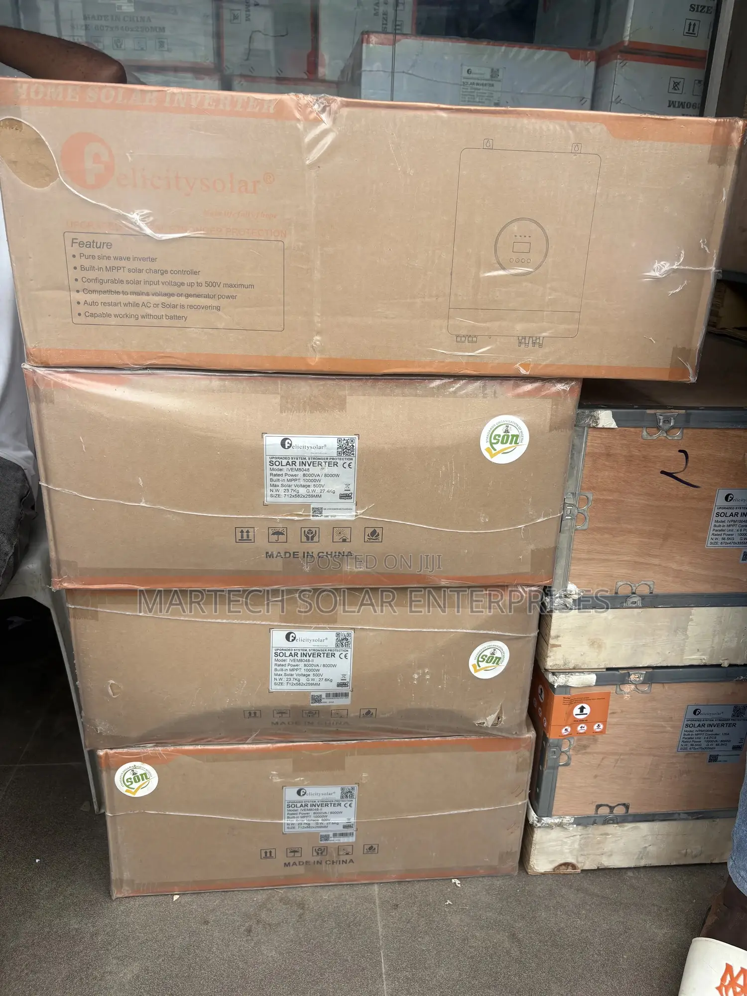 8kva Hybrid 48v Solar Inverter Felicity Solar