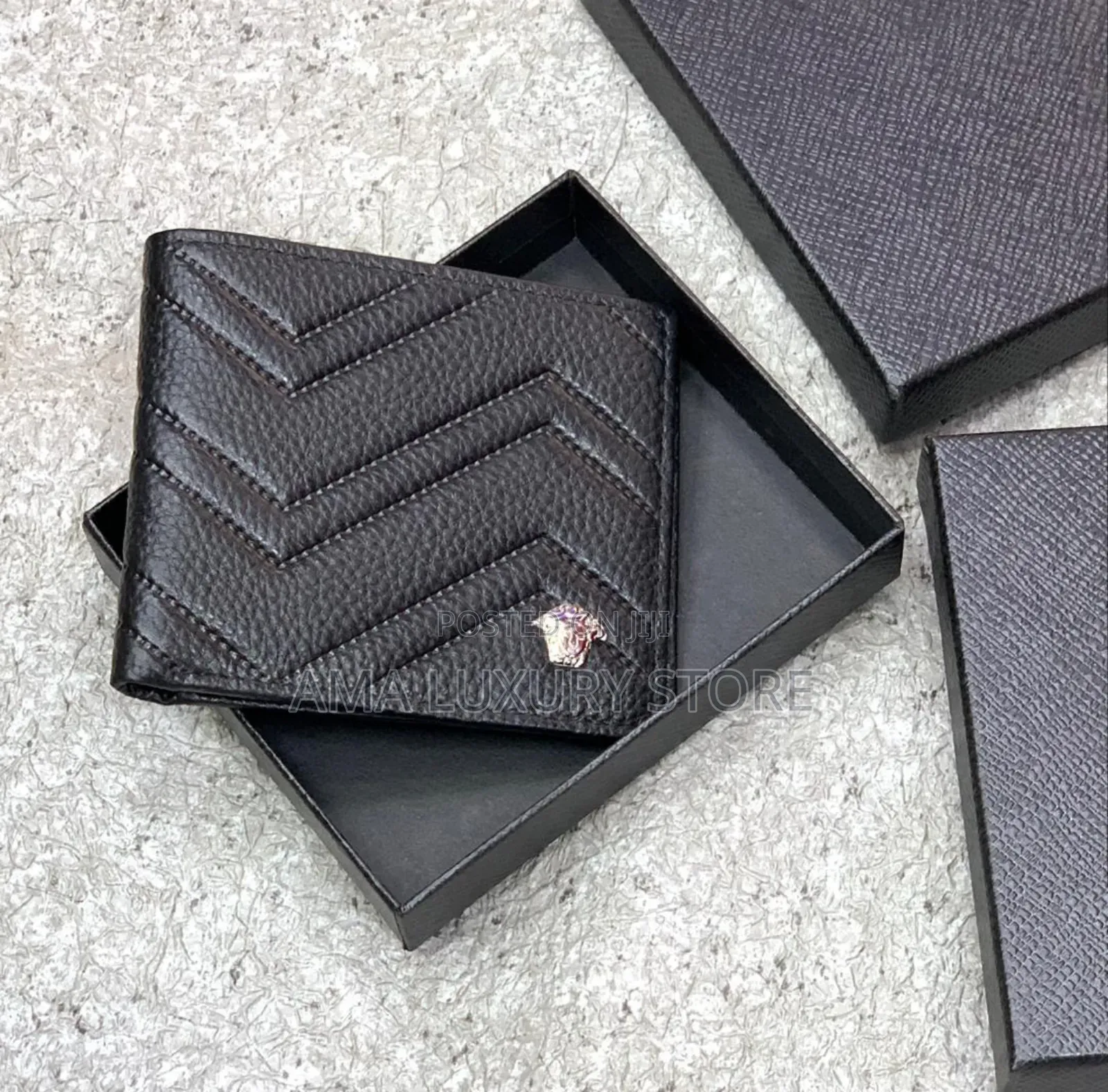 Versace Quality Leather Men's Pocket Wallet