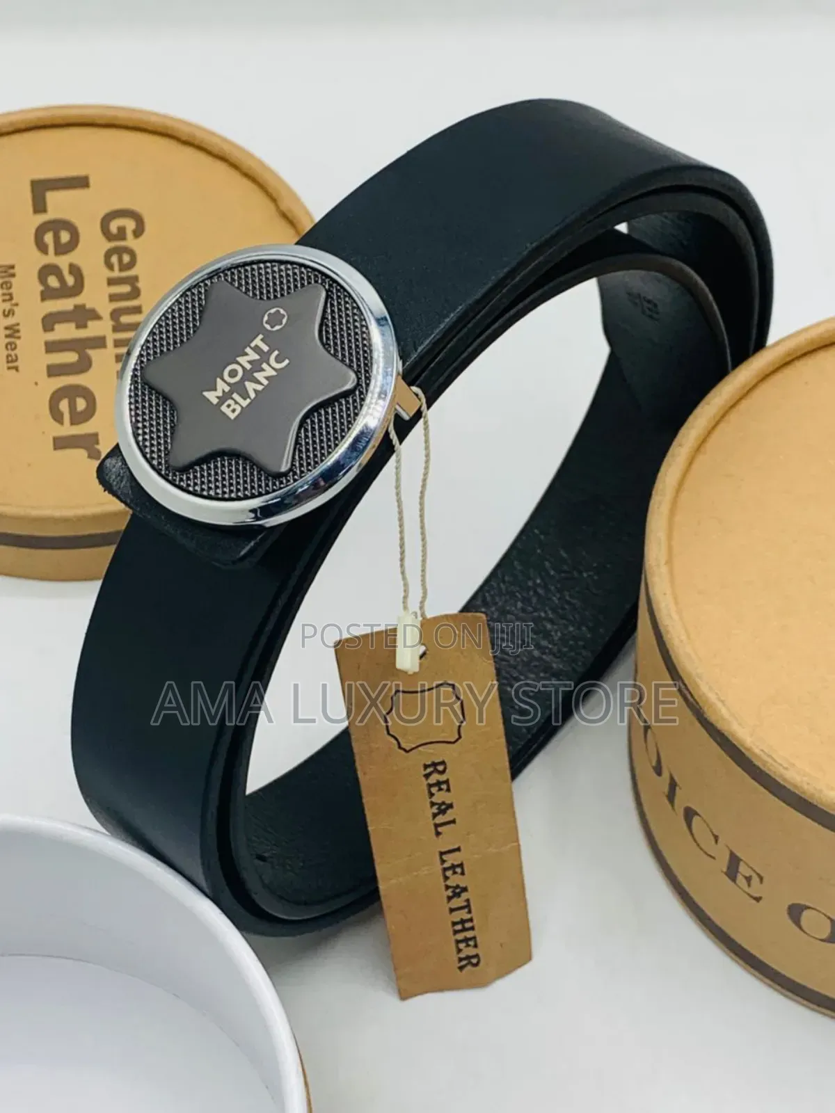Genuine Leather Designer Men's Waist Belts