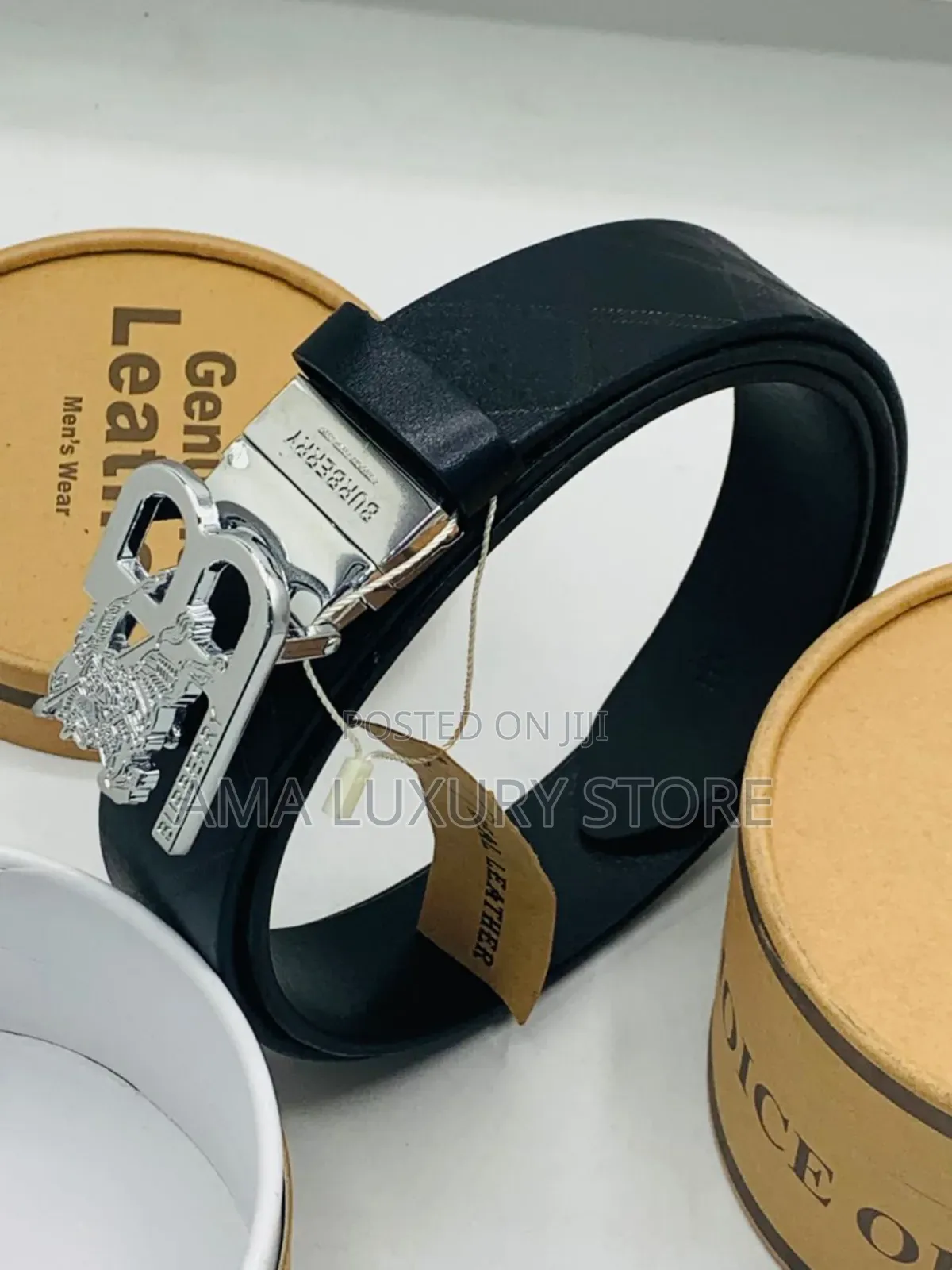 Genuine Leather Designer Men's Waist Belts
