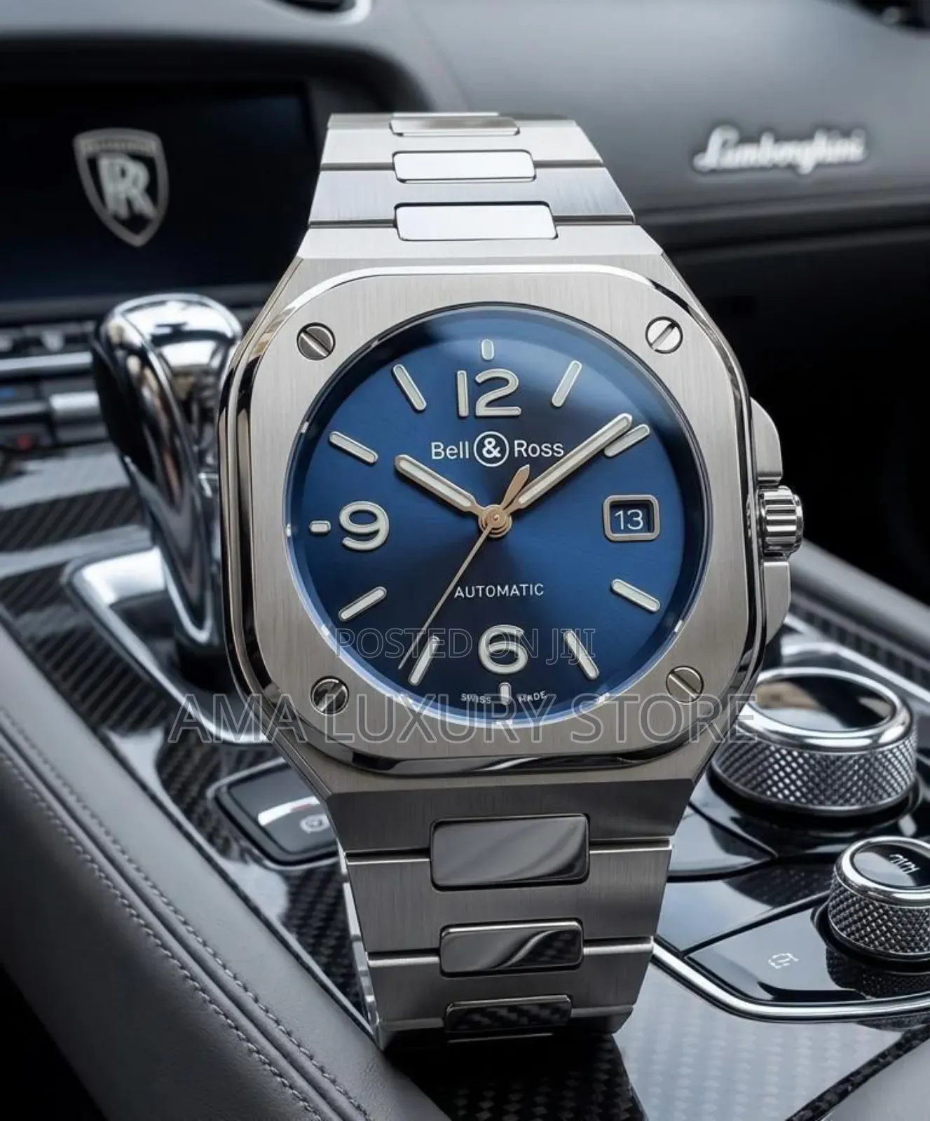 Bell Ross Luxury Chain Strap Men's Designer Wristwatches