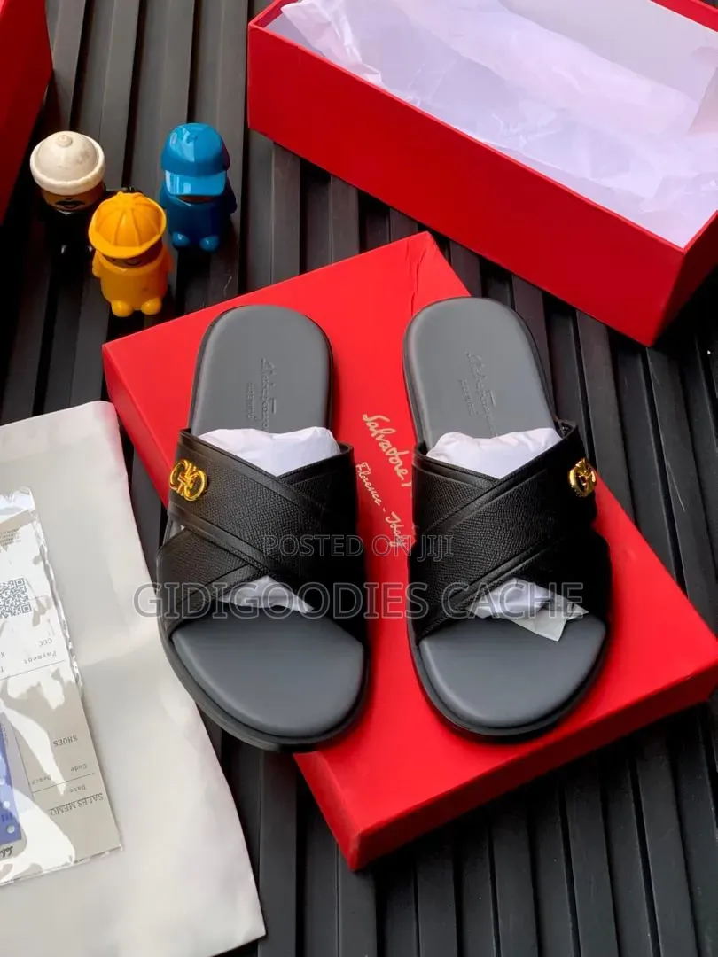 Salvatore Ferragamo Mono Slippers