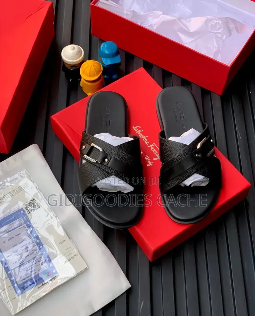 Salvatore Ferragamo Mono Slippers
