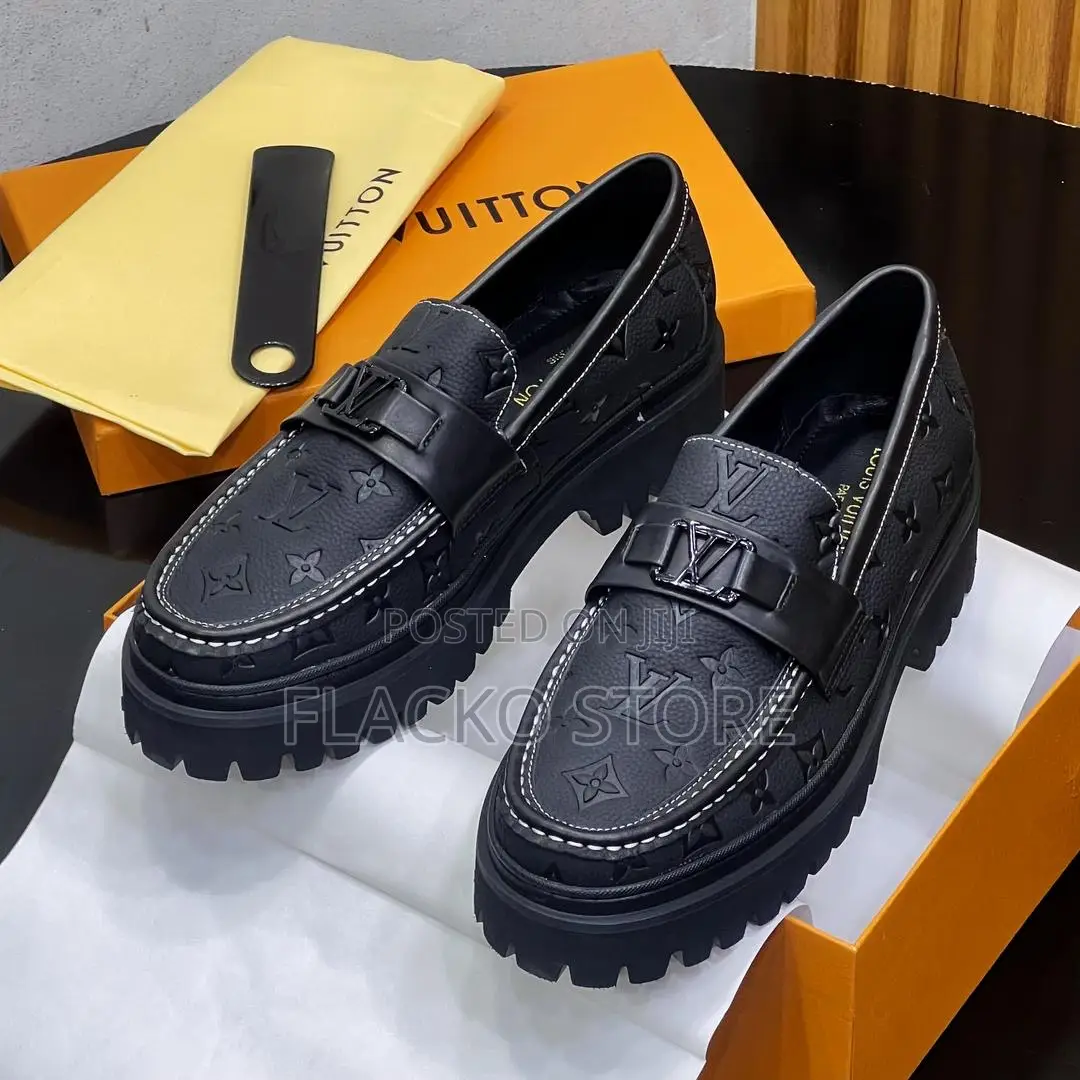 Original Louis Vuitton Chunky Sole Loafers Shoes