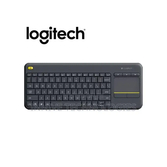 Logitech Plus Wireless Keyboard Built-in Touchpad