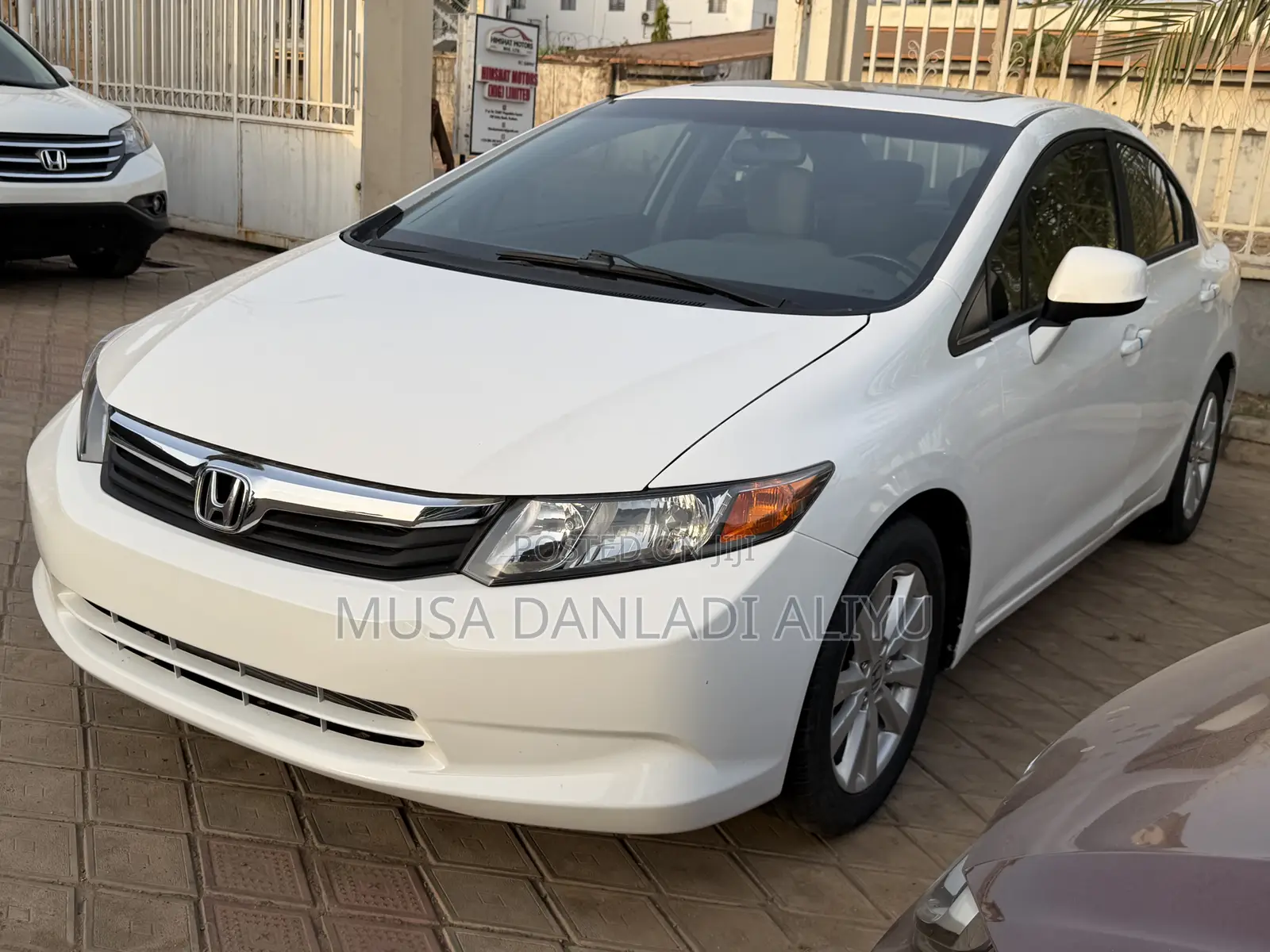 Honda Civic DX Sedan 2012 White