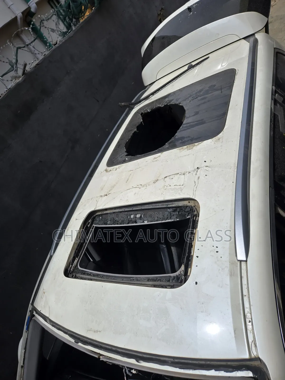 Honda Pilot 2017 Panoramic Roof Glass Available Installed at Chimatex