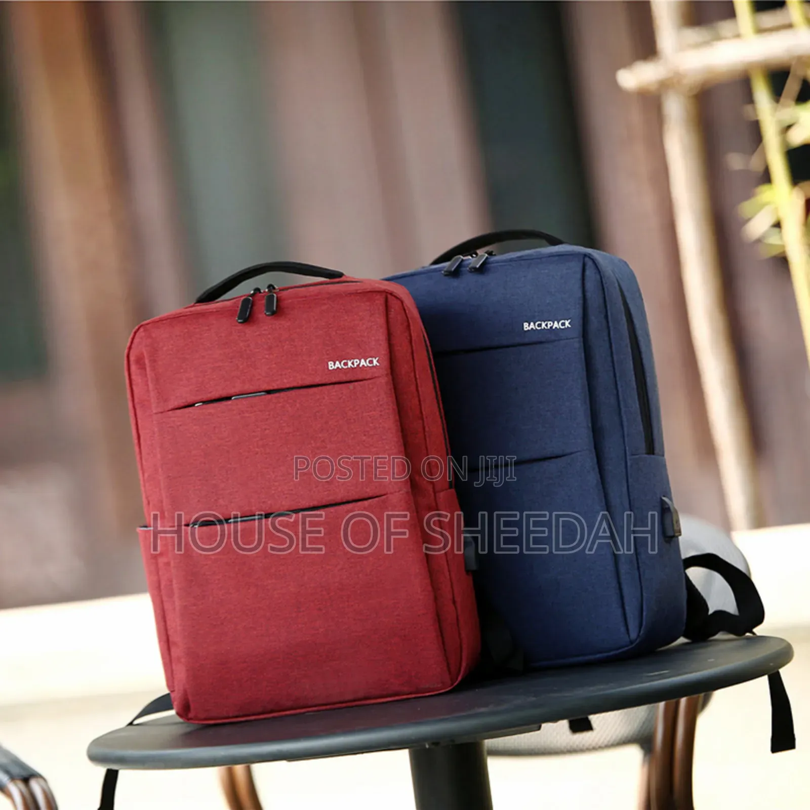 Anti-Theft Laptop Backpack With a Built-in Usb Charging Port