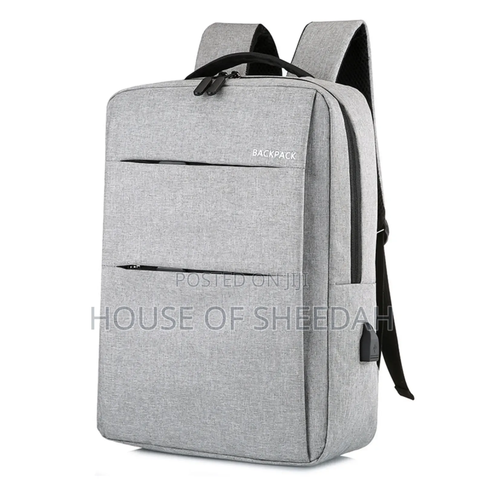 Anti-Theft Laptop Backpack With a Built-in Usb Charging Port