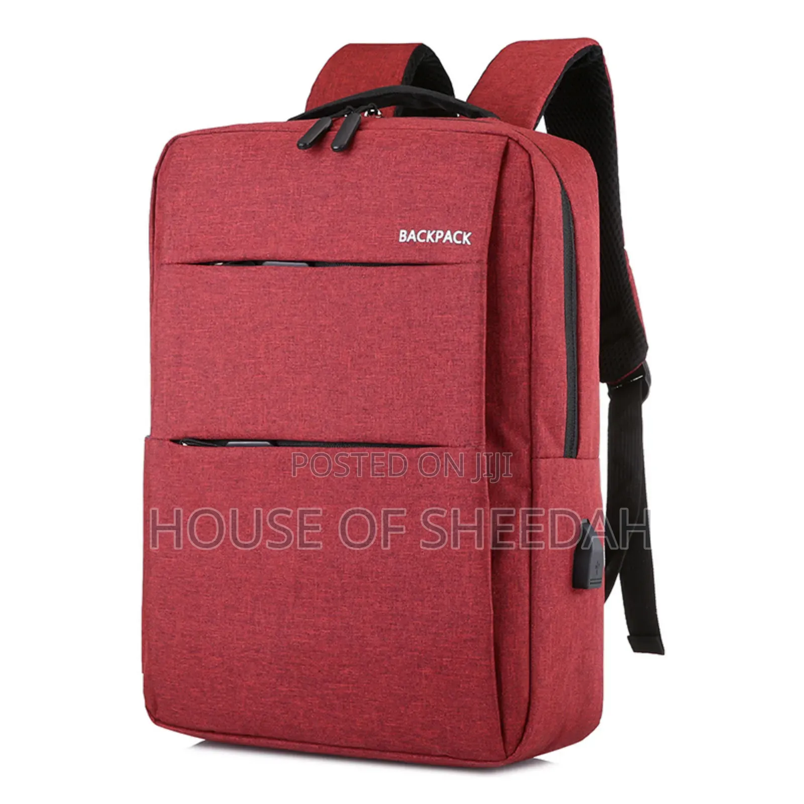 Anti-Theft Laptop Backpack With a Built-in Usb Charging Port