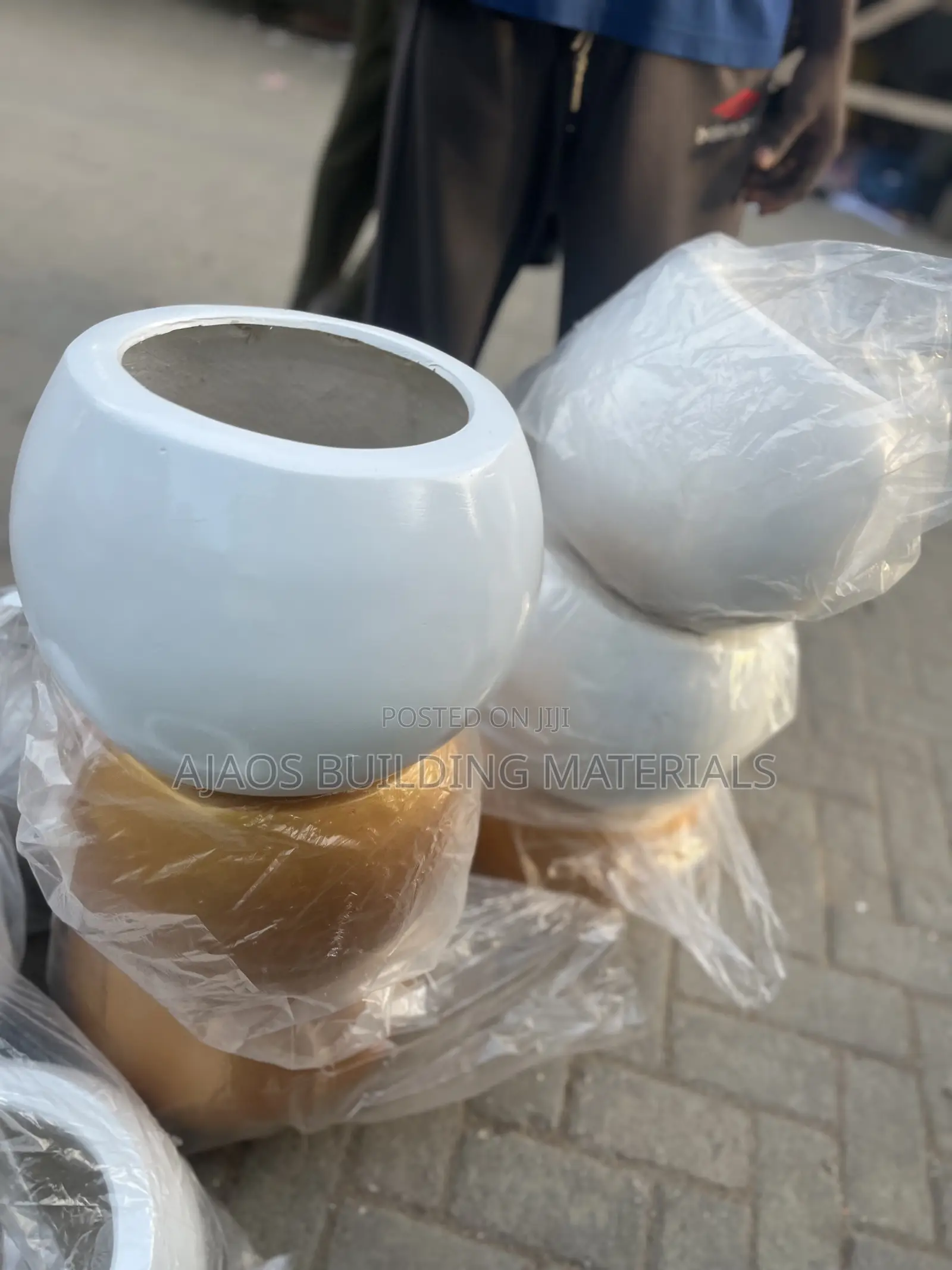 Small Size Fiber Flower Pot