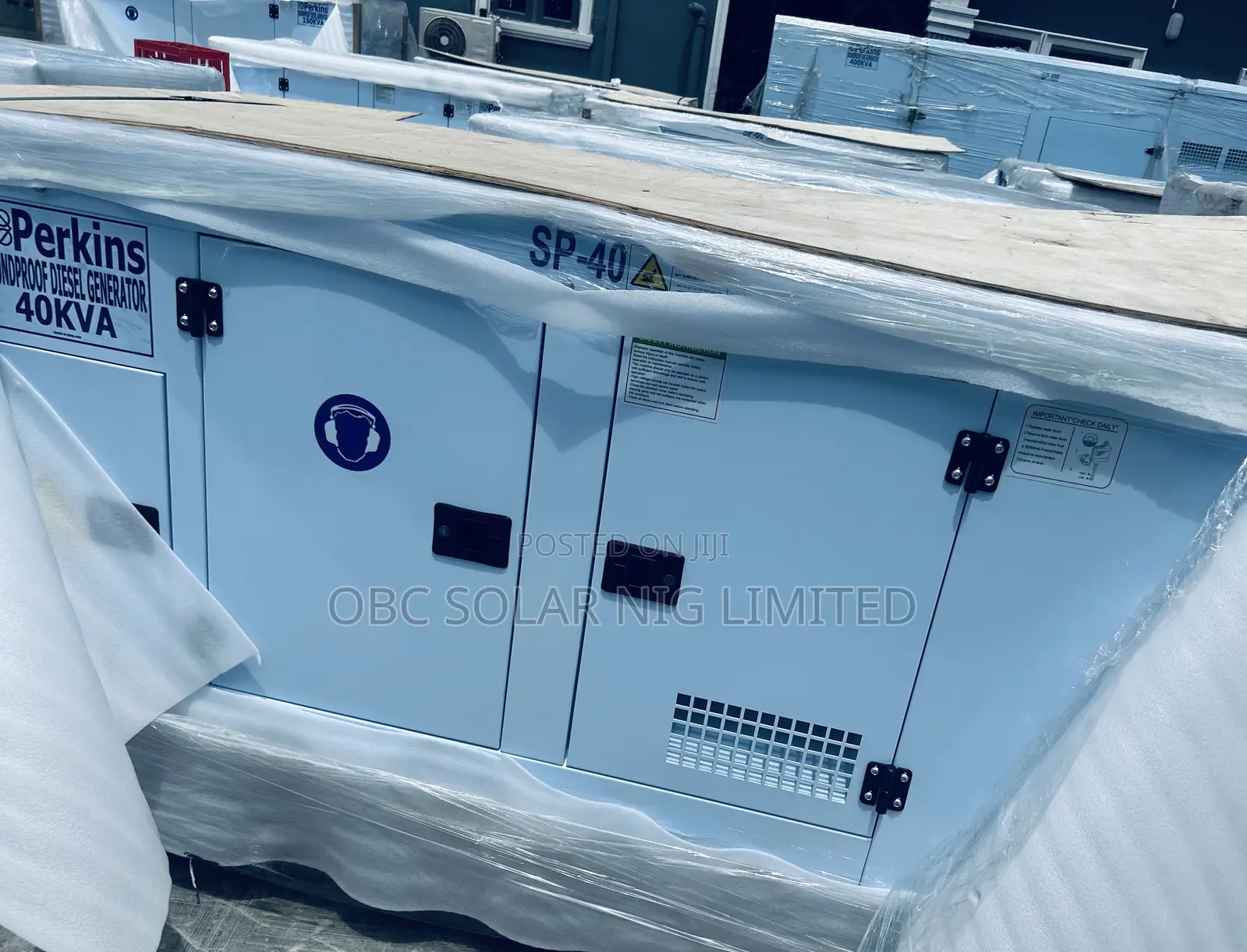 Reliable 40kva Perkins Soundproof Generator – Runs Smooth, Runs Quiet