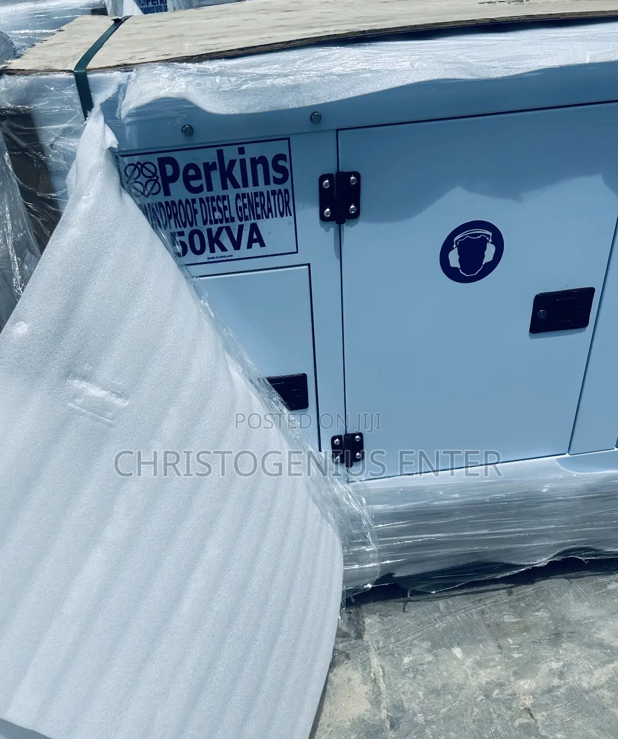 Soundproof Perkins Generator 50kva