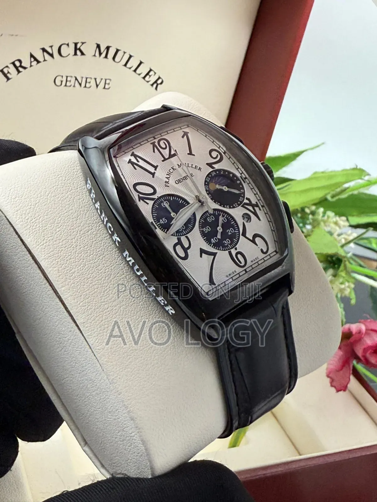 Franckmuller Leather Active Chronograph